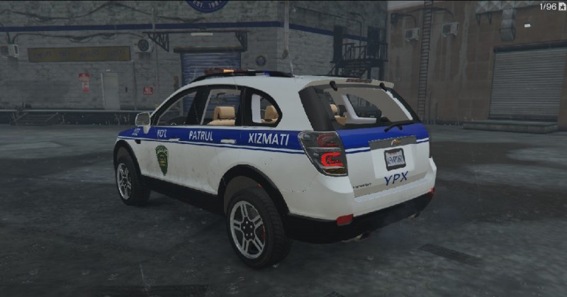 Chevrolet Captiva Police 